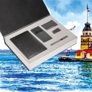 Alanya-G Gri Hediyelik Set küçük görsel