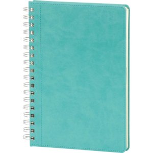 Bağcılar-17×24-TRK Turkuaz Spiralli Tarihsiz Defter
