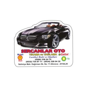 Promosyon Oto Kokusu Baskı