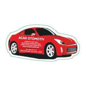 Promosyon Oto Kokusu Baskı