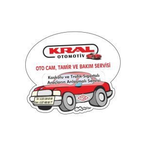 Promosyon Oto Kokusu Baskı