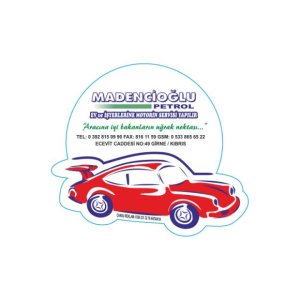 Promosyon Oto Kokusu Baskı