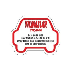 Promosyon Oto Kokusu Baskı