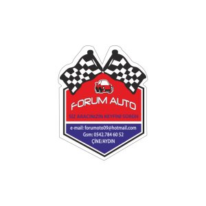 Promosyon Oto Kokusu Baskı
