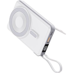 PWB-10 Beyaz 4 in 1 MagSafe PowerBank