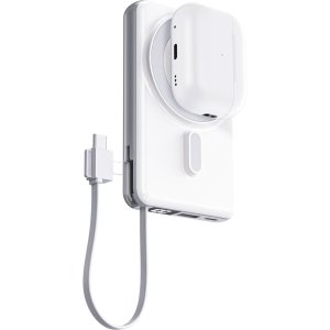 PWB-10 Beyaz 4 in 1 MagSafe PowerBank küçük görsel
