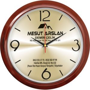 V30-509-S Plastik Duvar Saati