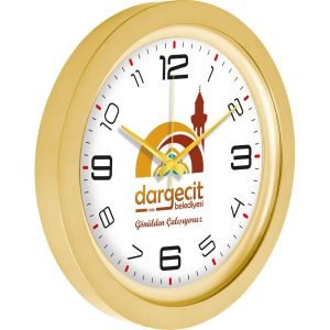 V30-741-B Bronz Metalize Duvar Saati