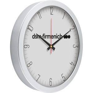 V30-743-G Gümüş Metalize Duvar Saati